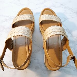 LC Lauren Conrad Tan Espadrille Flats